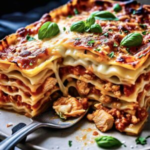 Read more about the article Delicious cheese chicken Lasagna full recipes – easy 5 step